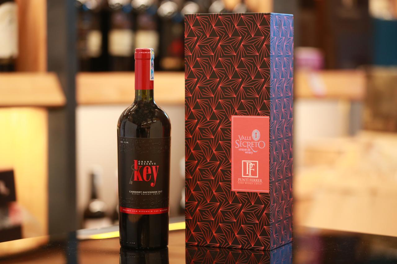 Rượu Vang Chile Key Gran Reserva Cabernet Sauvignon