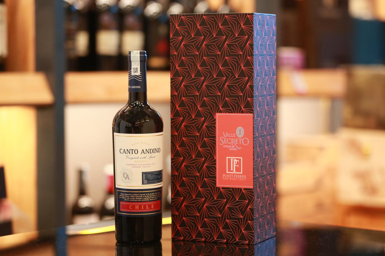 Rượu Vang Chile Canto Andino Reserve Cabernet Sauvignon