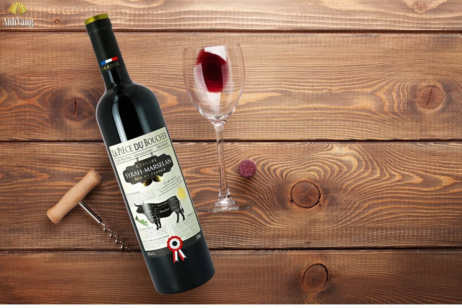 ruou-vang-languedoc-La-Piece-Du-Boucher-Syrah-Marselan